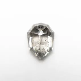 1.41ct 8.25x6.19x3.39mm Shield Rosecut 19067-06