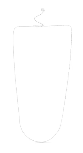 14K Gold 0.68mm Adjustable Box Chain