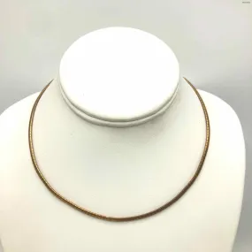 14k Gold Omega 14k-Necklace