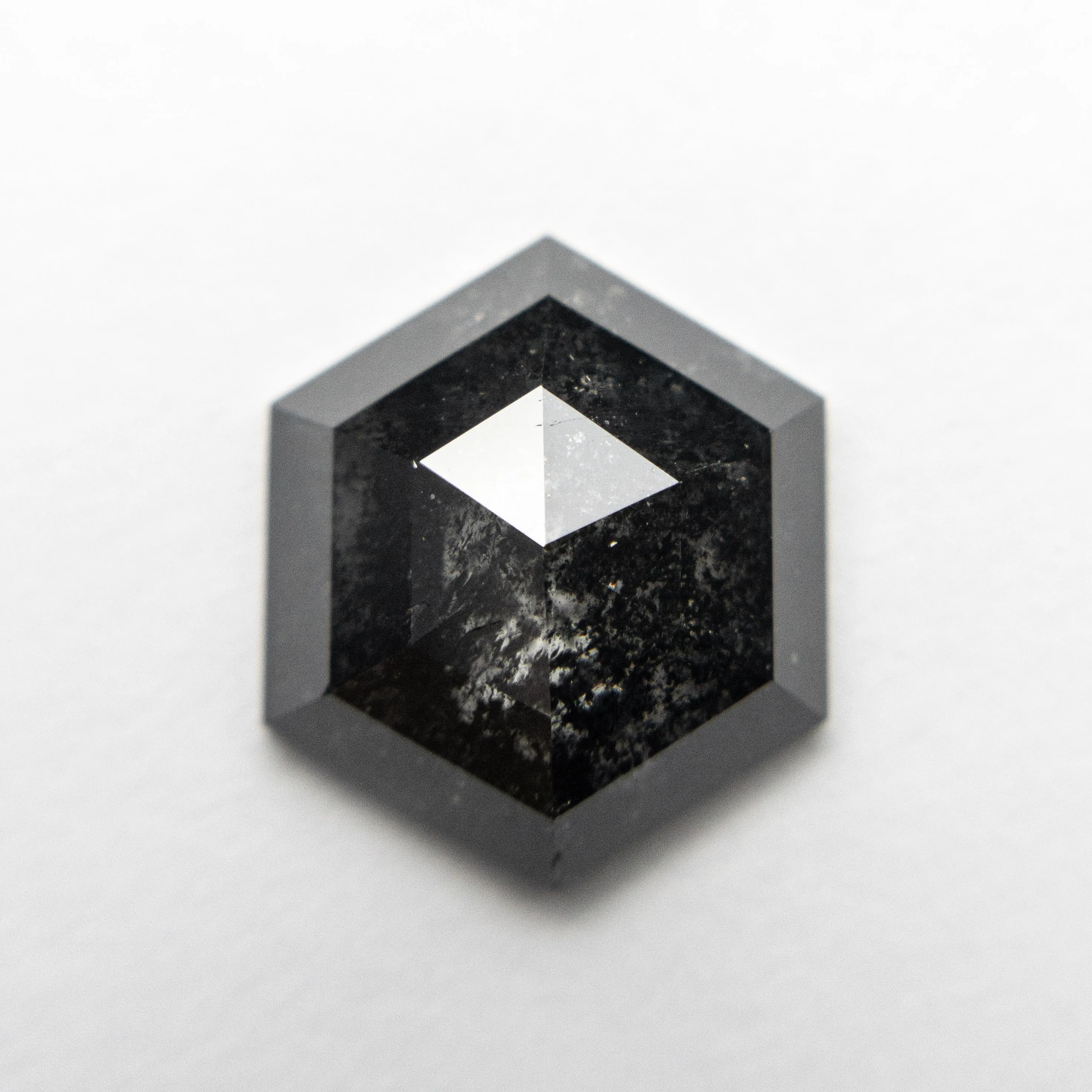 3.22ct 11.12x9.60x3.79mm Hexagon Rosecut 19069-01