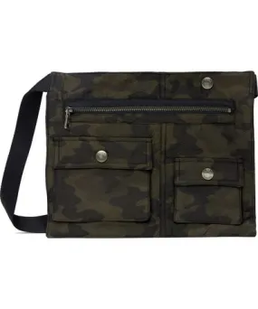 Andersson Bell Khaki 3Way Camouflage Pocket Messenger Bag