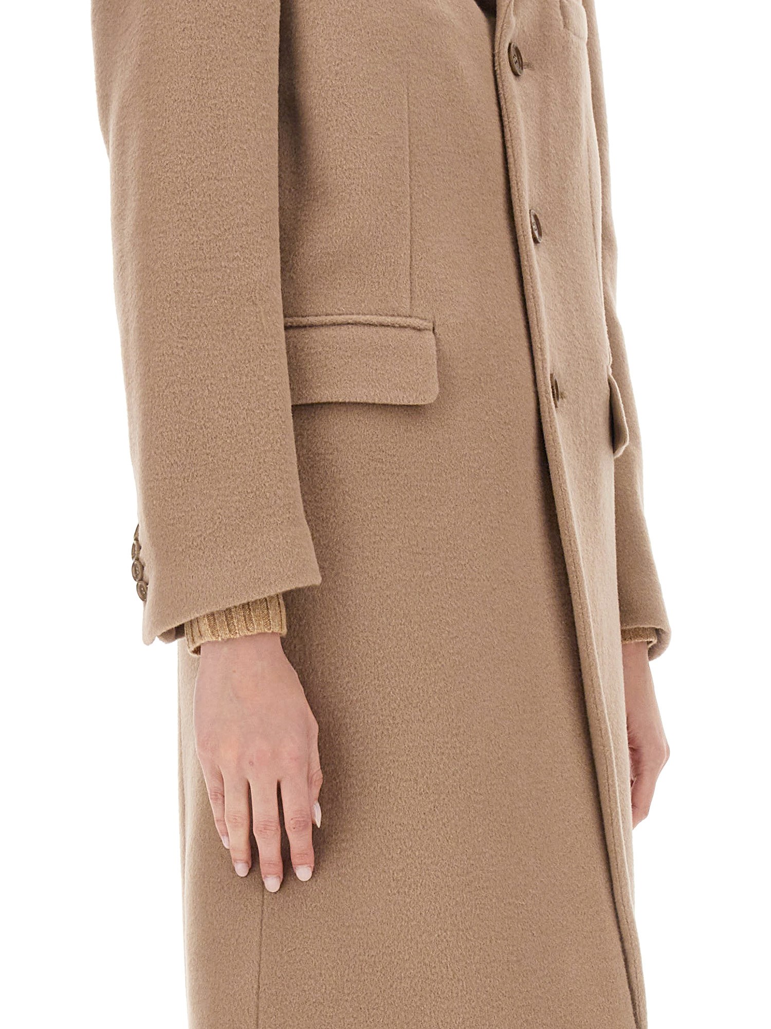 ASPESI    OVERSIZED WOOL COAT