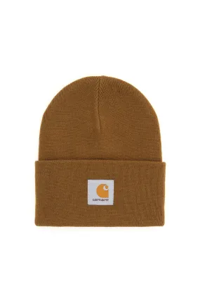 Beanie Hat With Logo Patch