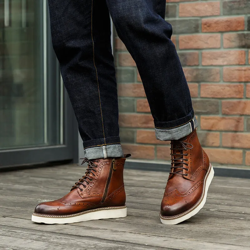 British Style Leather Boots