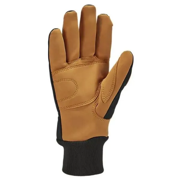 Carhartt Insulated Duck Synthetic Leather Knit Cuff Glove