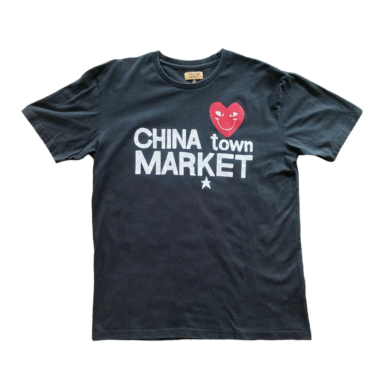 Chinatown Market CDG Parody Black Tshirt