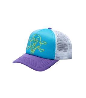 CONES AND BONES TRUCKER - BLUE