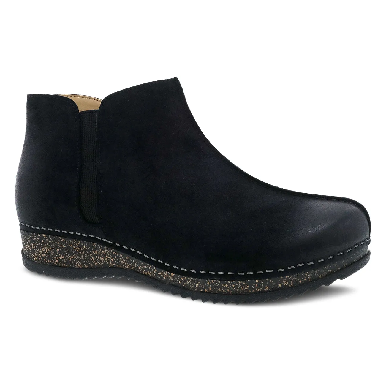 Dansko Makara black burnished suede