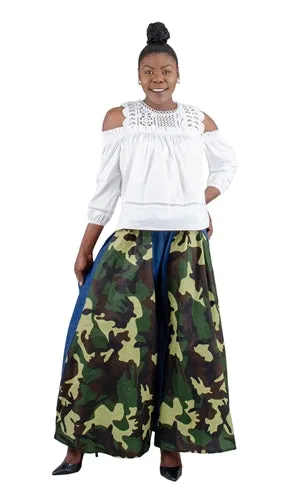 Denim Camo Pant
