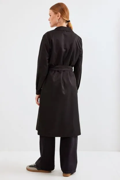 Double Breasted Collar Trench Coat