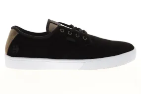 Etnies Jameson SL Mens Black Suede Low Top Lace Up Skate Sneakers Shoes