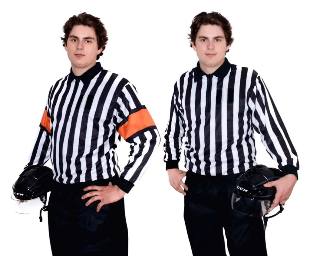 Hockey Ref Shop Pro Package! (QuickFlip Reversible Sweater, Crest Velcro, Stevens Pro Padded Pants)