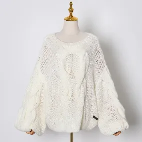 Hollow Twist Sweater