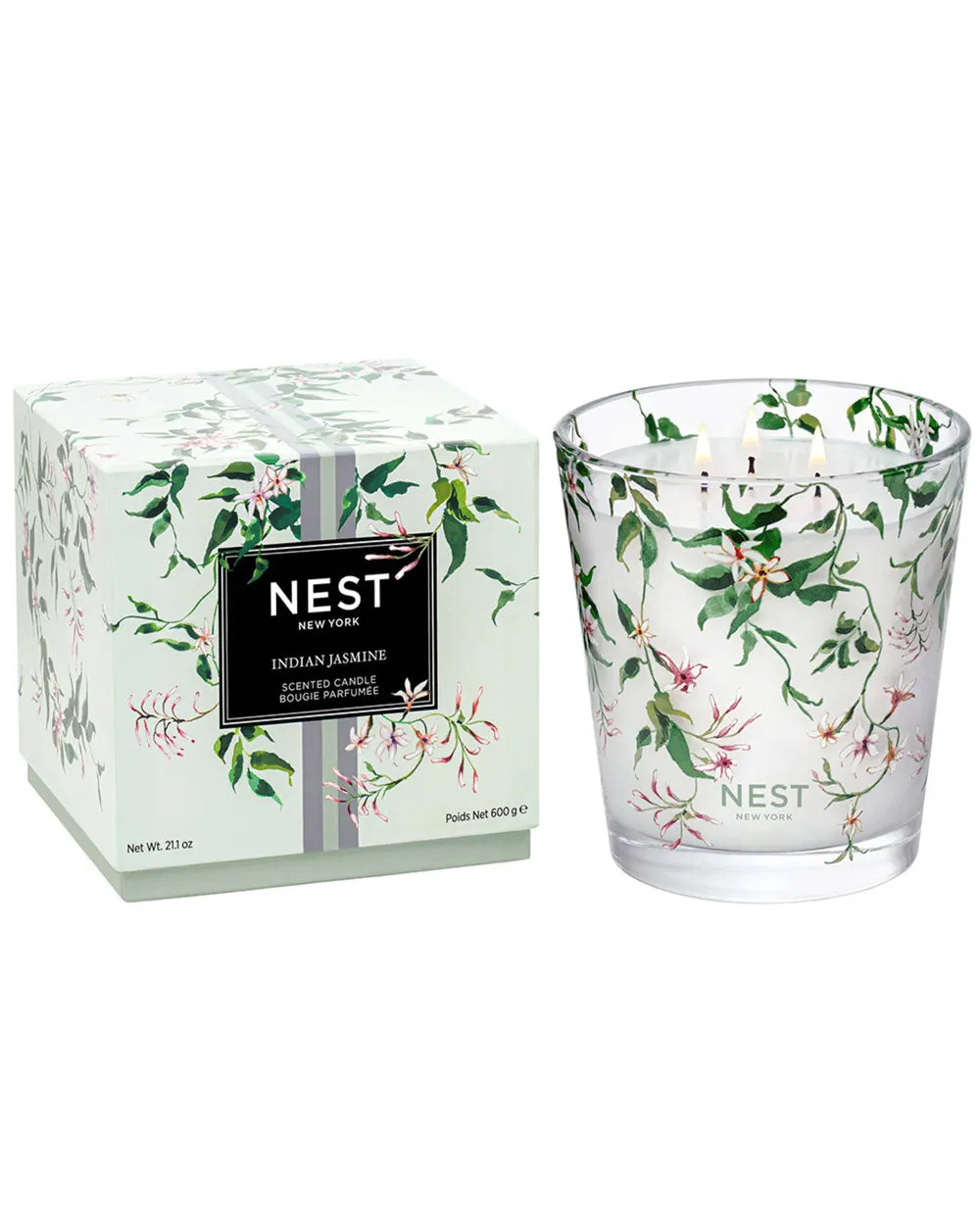 Indian Jasmine 3-Wick Candle
