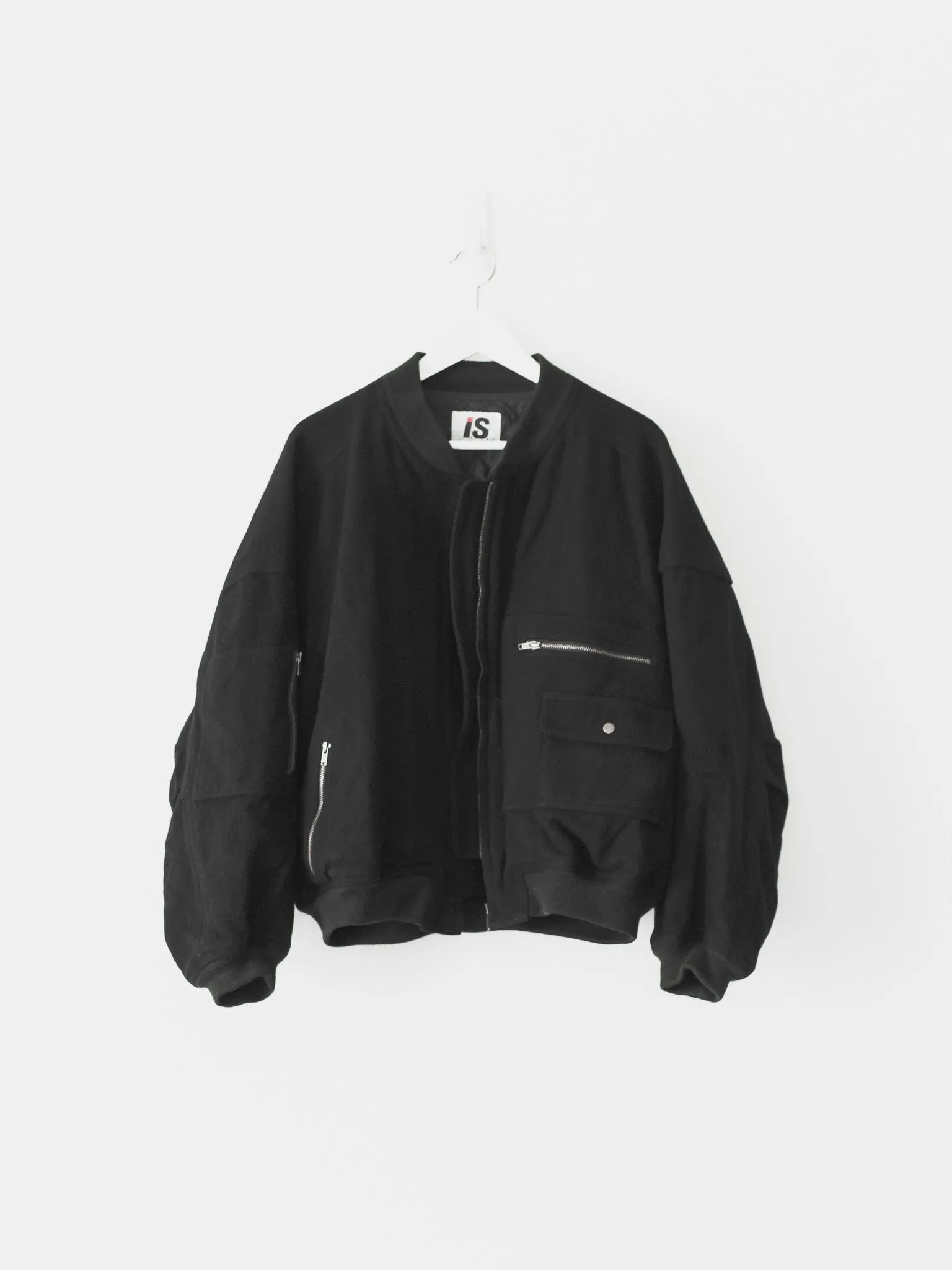 Issey Miyake Issey Sport Wool MA-1 Bomber