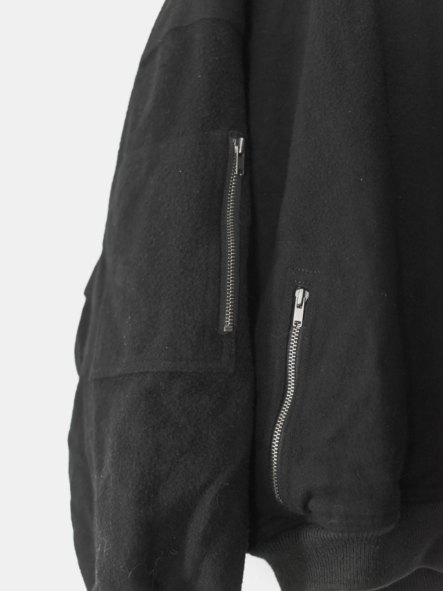 Issey Miyake Issey Sport Wool MA-1 Bomber