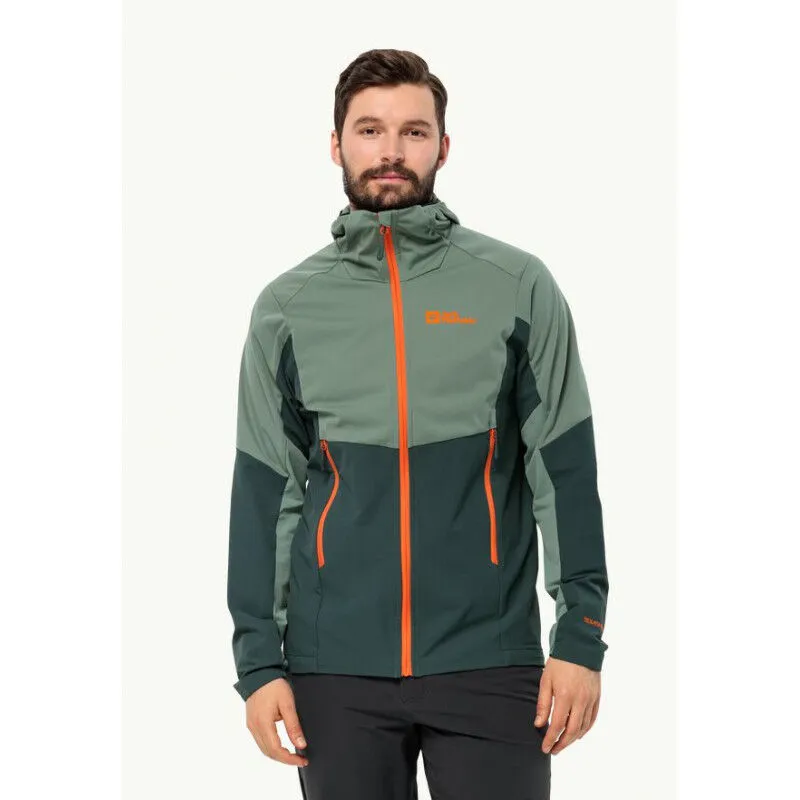 Jack Wolfskin Brisstal Hoody - Softshell jacket - Men's | Hardloop