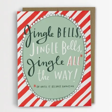 Jingle All The Way Card