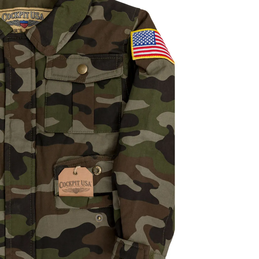 Kids Camouflage Jacket | Kids Camo Jacket | Cockpit USA