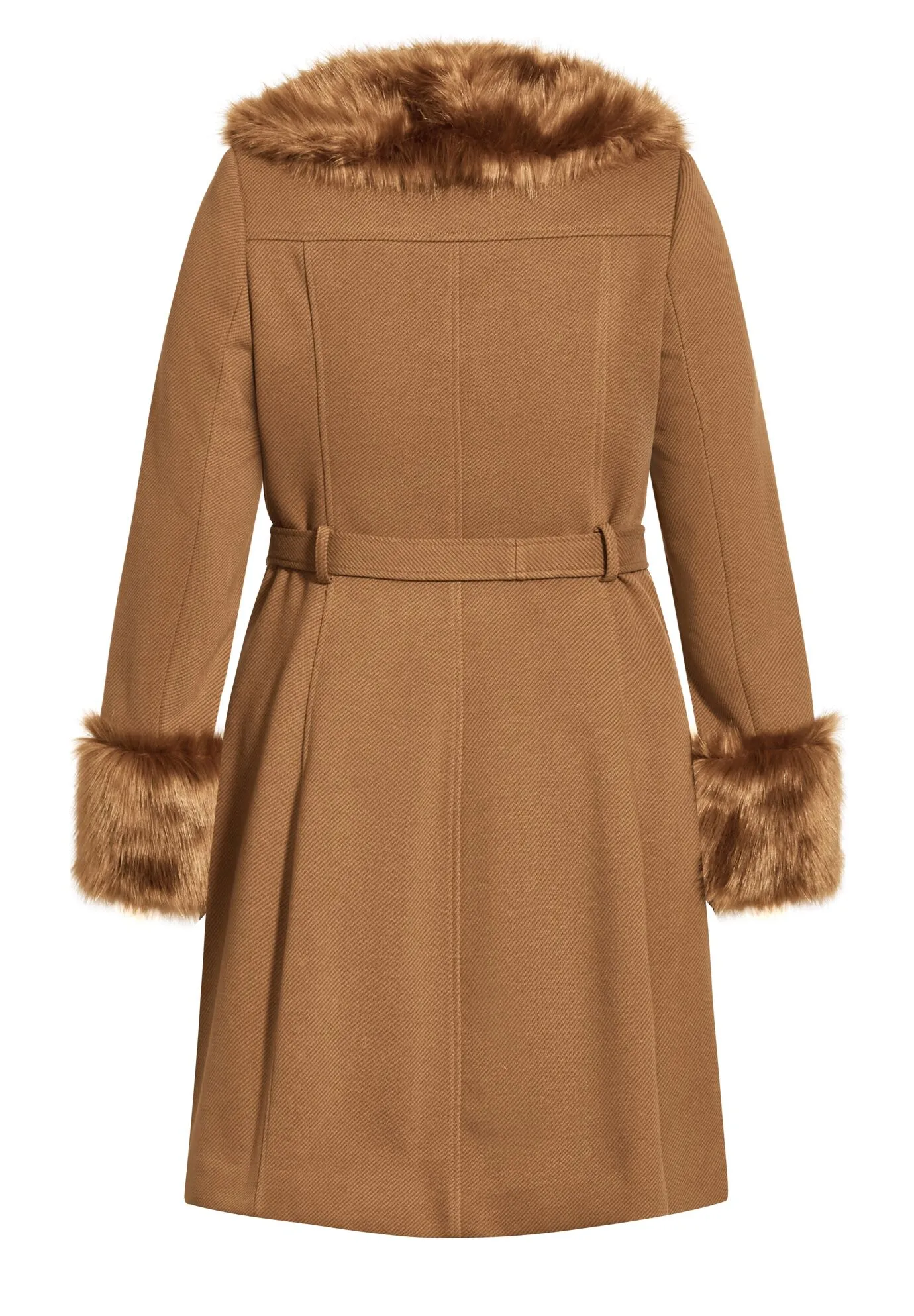 Make Me Blush Coat - caramel