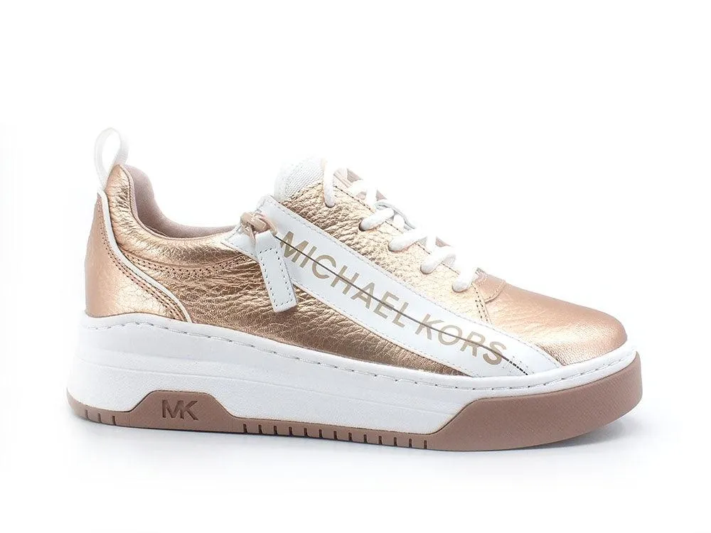 MICHAEL KORS Alex Sneaker Metallic Ballet 43R2ALFS1M