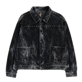 NEEDLES M.W. JEAN JACKET 14W CORDUROY BLACK