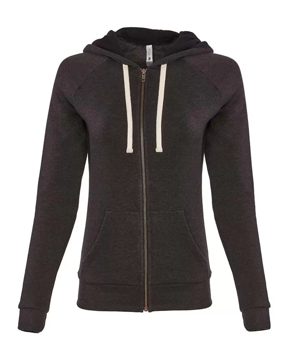 Next Level Apparel 9603 Ladies' PCH Raglan Zip Hoody SKU: 9603