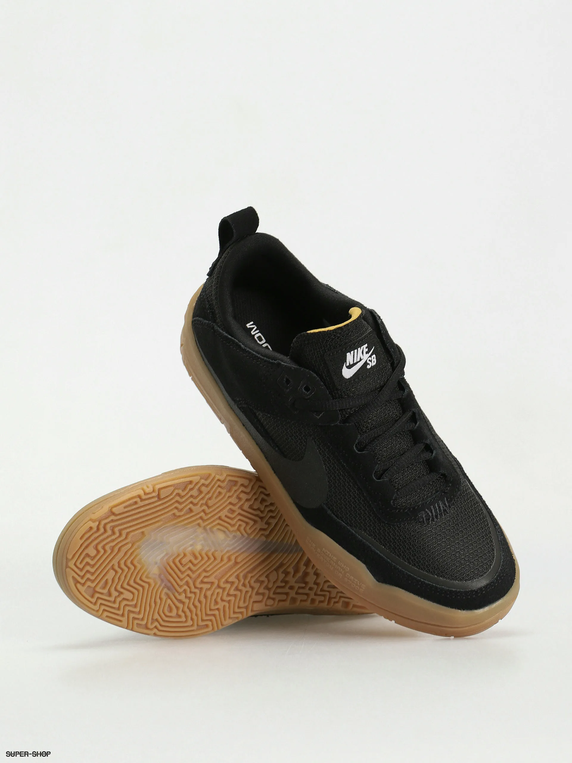 Nike SB Day One JR Shoes (black/black gum light brown white)