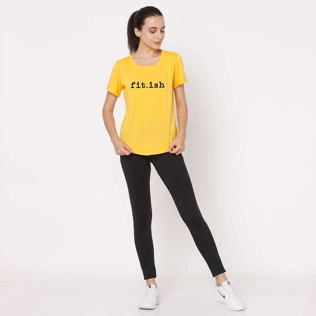 Nutcase Womens Gym Tee Workout Tshirt - Fit.ish