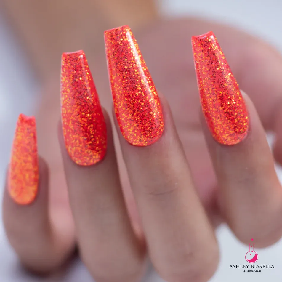 P+ Extra Spicy, Glitter Gel Polish, 15 ml (D)