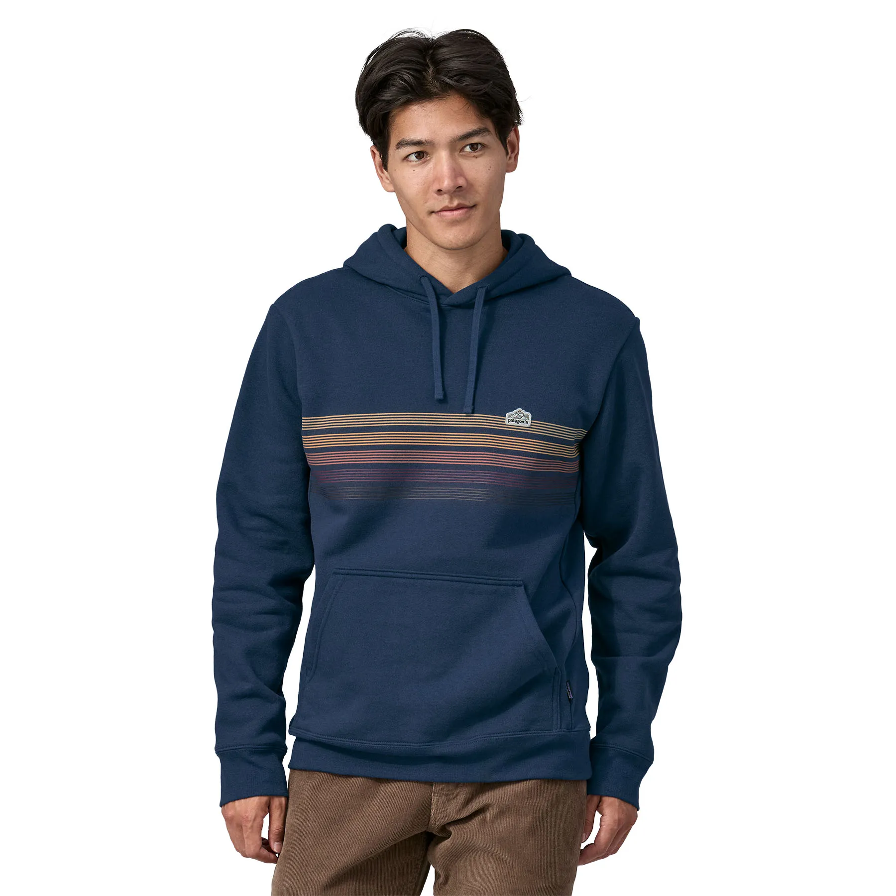 Patagonia Line Logo Ridge Stripe Uprisal Hoody - Mountain Factor