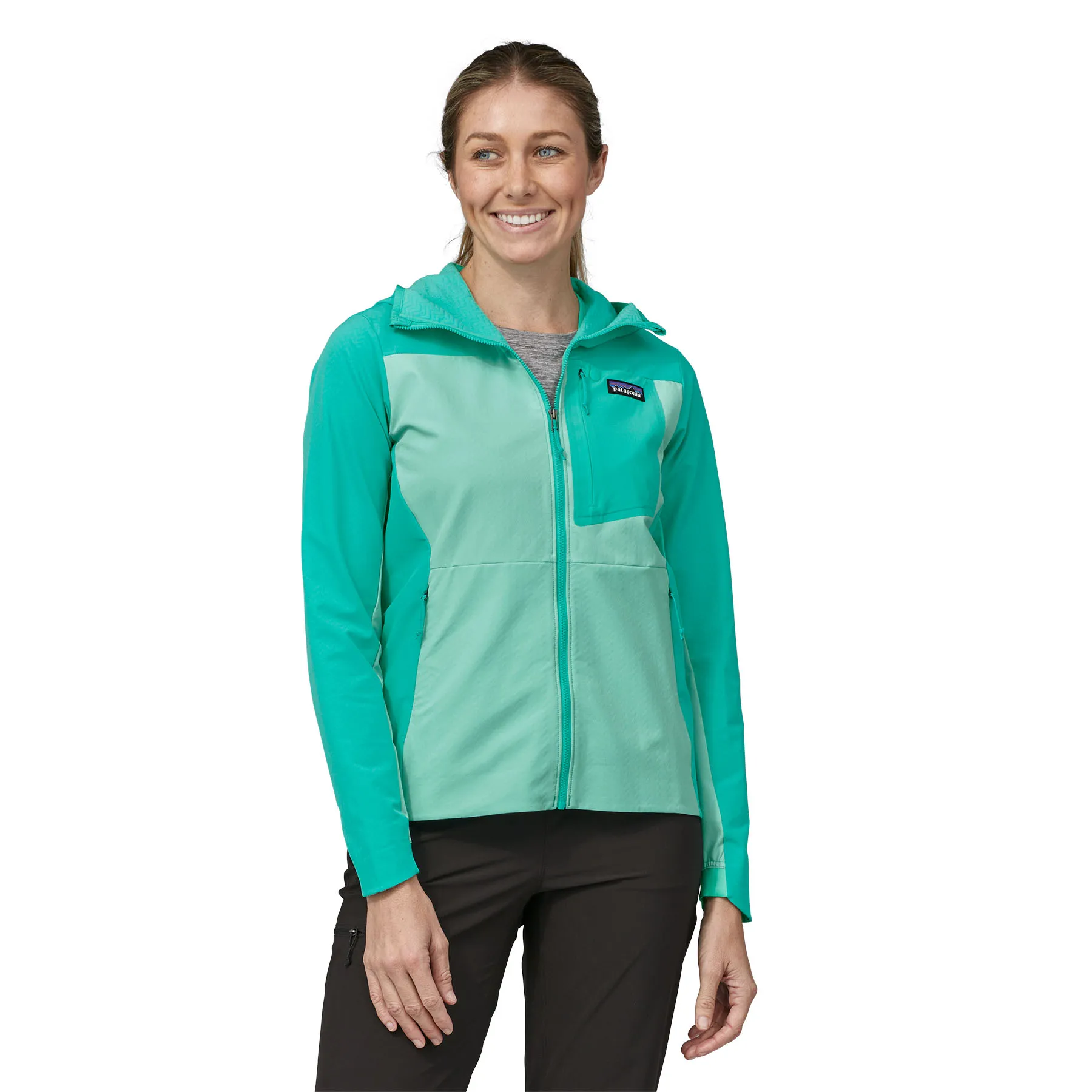 Patagonia W's R1 CrossStrata Hoody - Mountain Factor