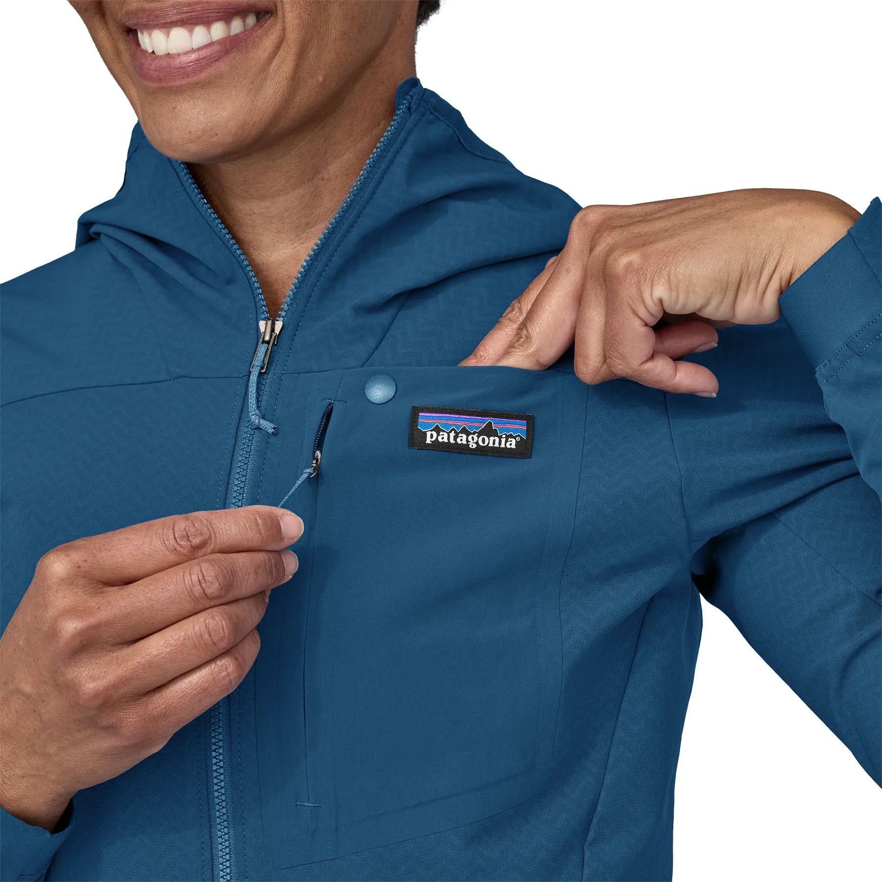 Patagonia W's R1 CrossStrata Hoody - Mountain Factor