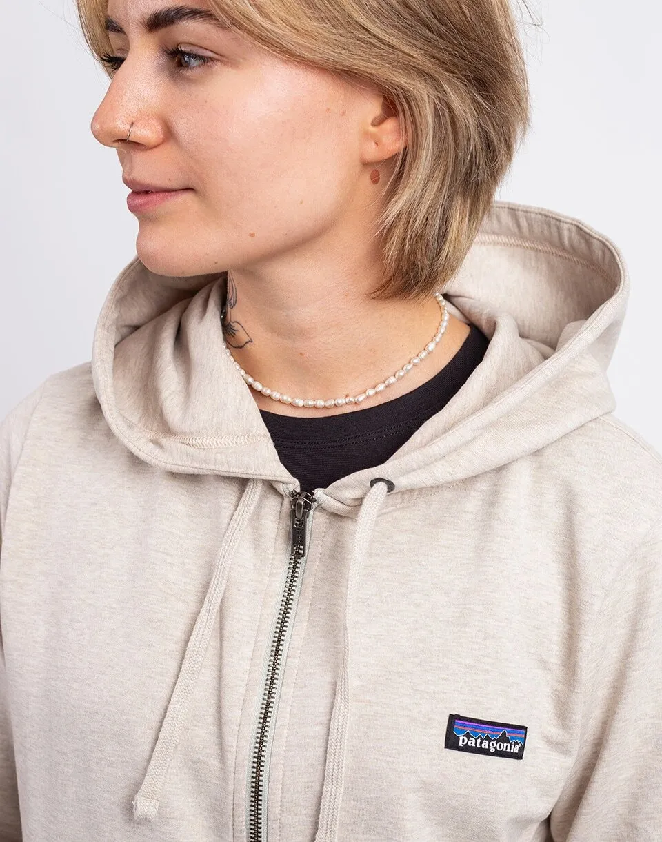 Patagonia W's Ahnya Full-Zip Hoody Dyno White Heather