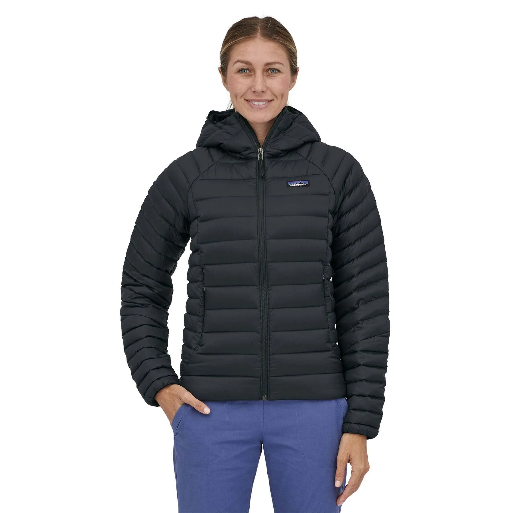 Patagonia Women's Down Sweater Hoody, Black / M