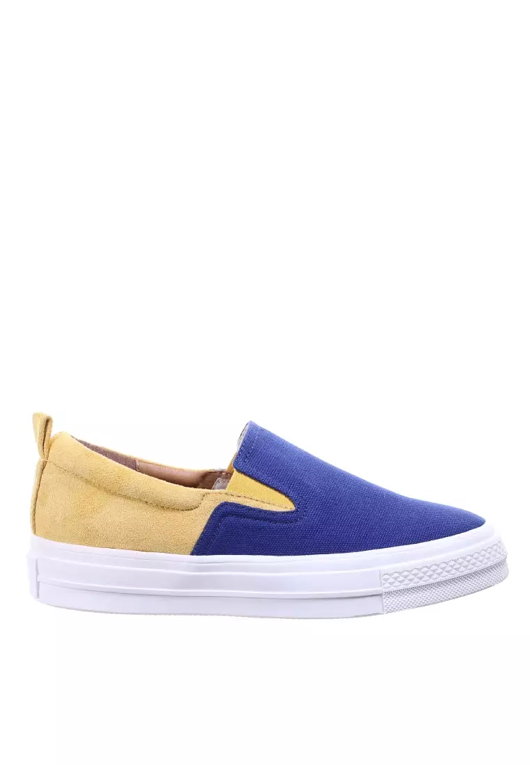 PRODUIT PARFAIT Two tone Inner Heel Sneaker