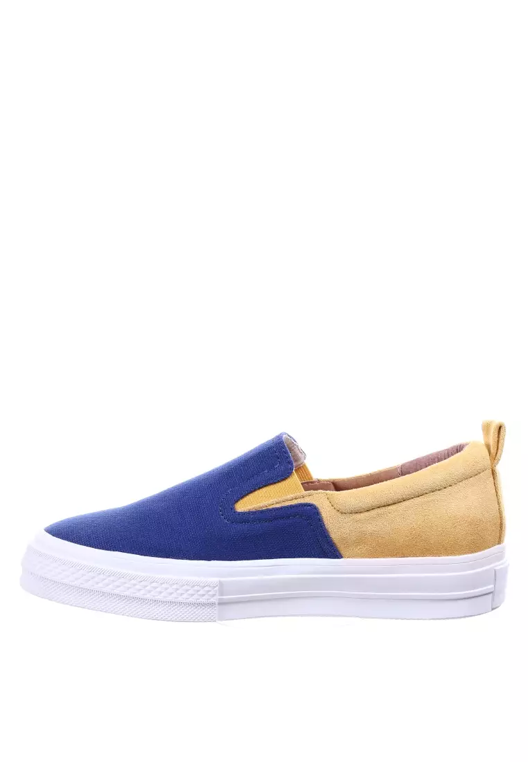 PRODUIT PARFAIT Two tone Inner Heel Sneaker