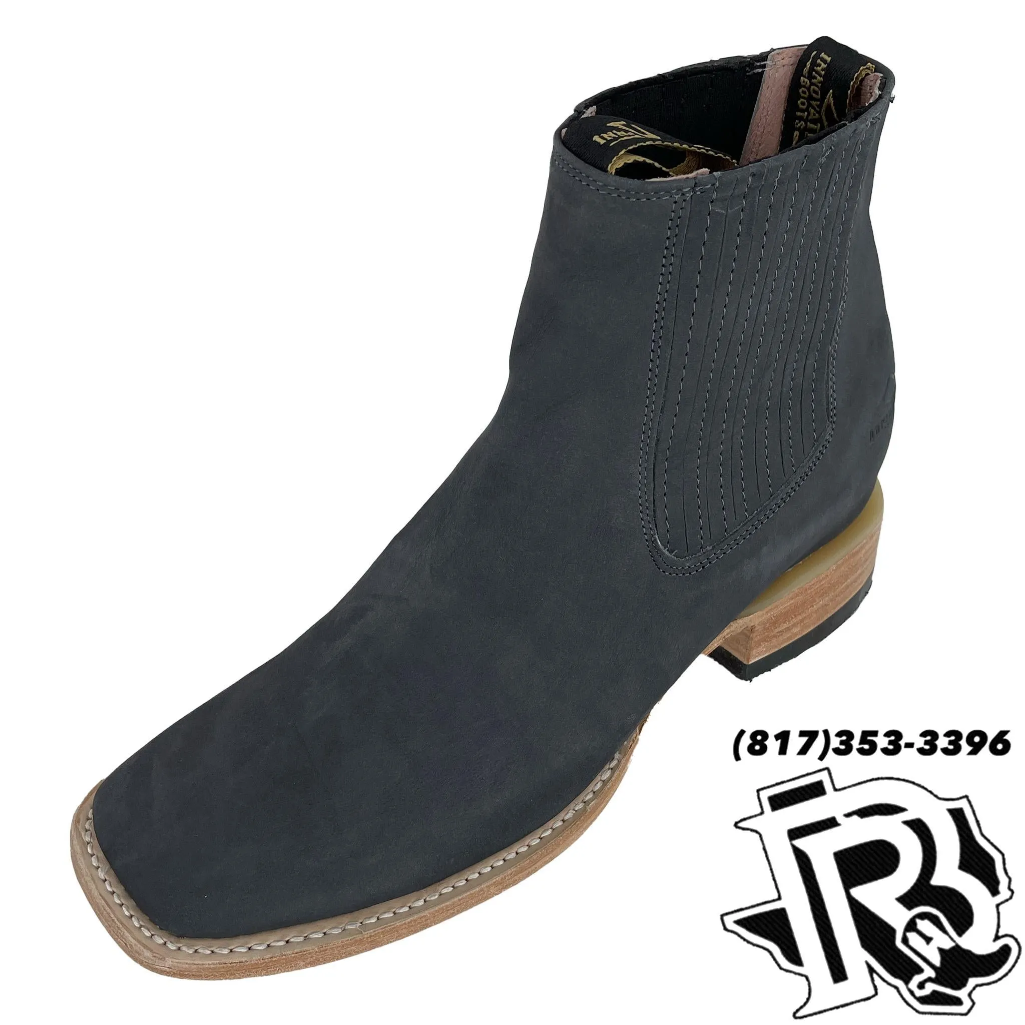 ROUGH OUT BOOTS | LIGHT GREY COLOR