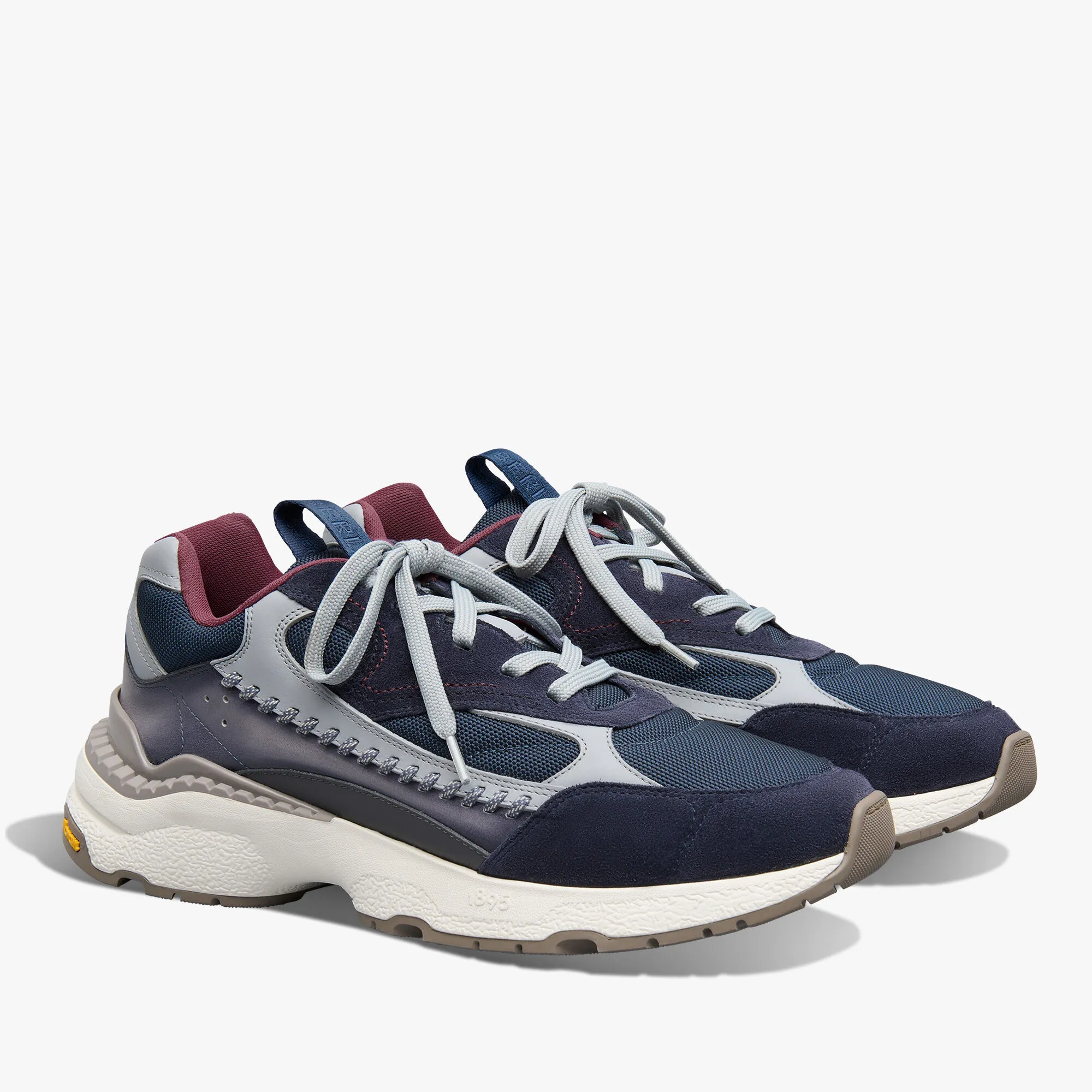 Skyrunning Leather And Nylon Sneaker