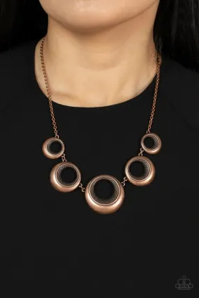 Solar Cycle Copper ~ Paparazzi Necklace