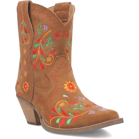 Sugar Bug Camel Leather Bootie (DS)