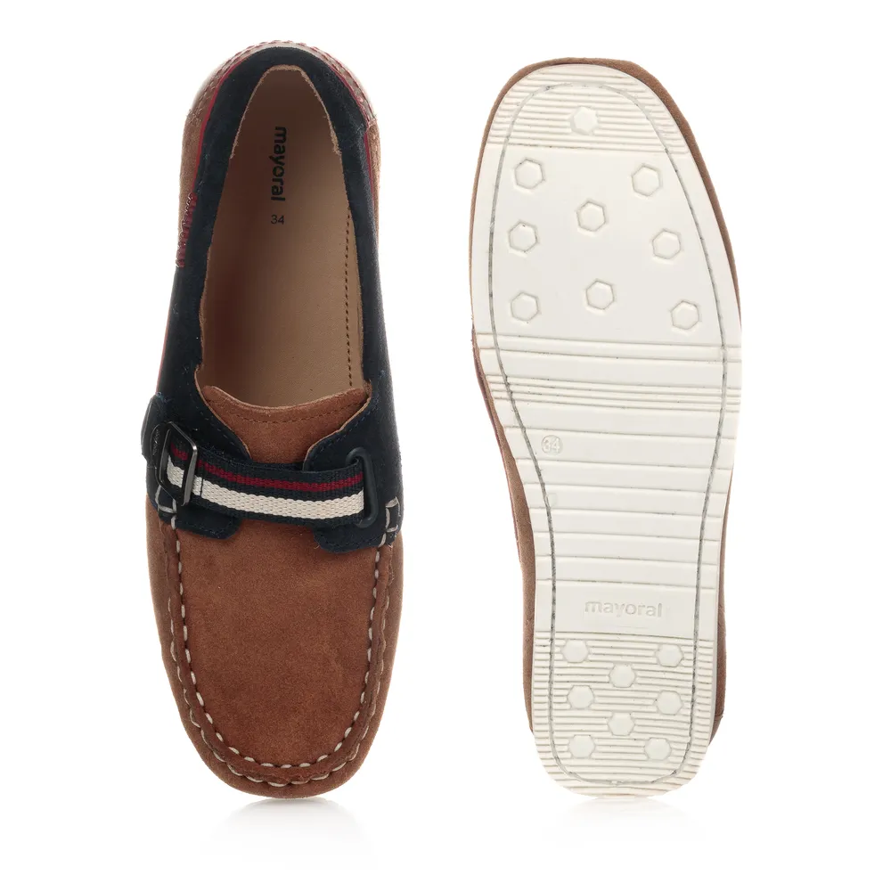 Teen Brown Suede Shoes