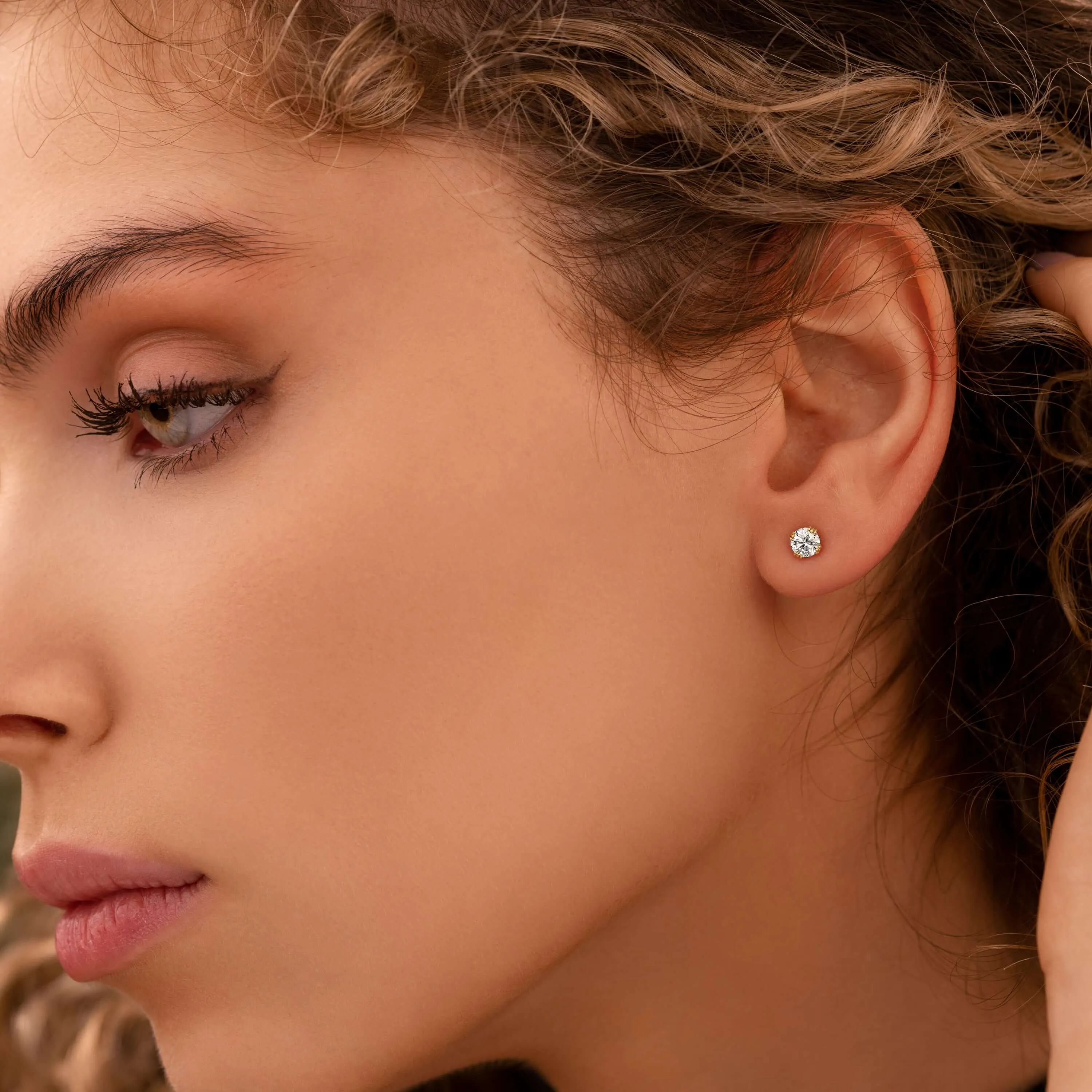 Threaded Studs, Round Cut - In Stock