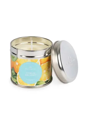 Tin Citrus Delight Candle