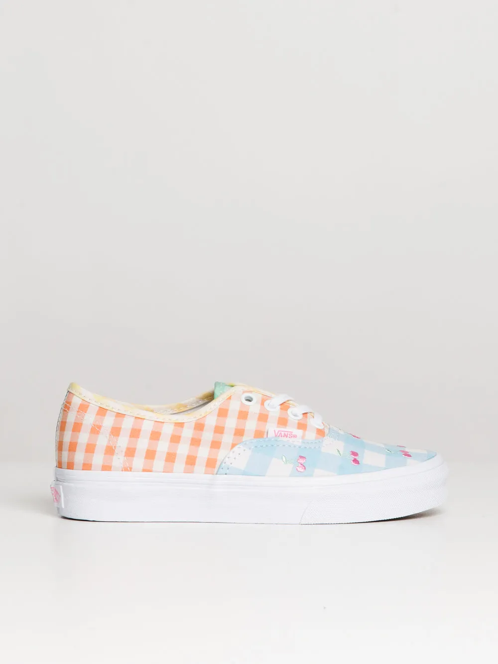 VANS WOMENS VANS AUTHENTIC GINGHAM BLOCK SNEAKER - CLEARANCE