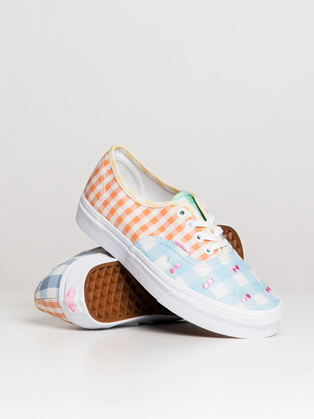 VANS WOMENS VANS AUTHENTIC GINGHAM BLOCK SNEAKER - CLEARANCE