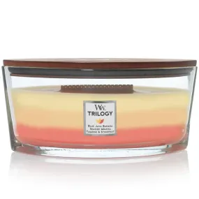 WoodWick Tropical Sunrise Trilogy Candle Crackles As It Burns Ellipse Hearthwick