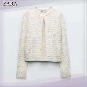 ZARA  |Office Style Elegant Style Cardigans